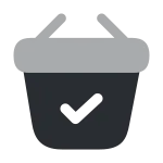 Bag Tick SVG Icon